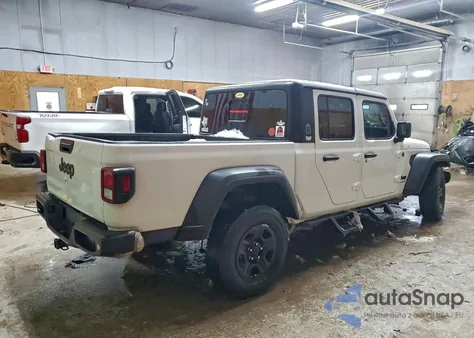 2024 Jeep Gladiator Sport z USA, uszkodzony, nr VIN 1C6HJTAG5RL128122